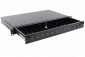 CBF 19 inch rack ODF with sliding front panel 1U 12x SC simplex black