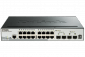 D-Link DGS-1510-20/E przełącznik zarządzalny, 16x 10/100/1000Mbps, 2x SFP, 2x SFP+