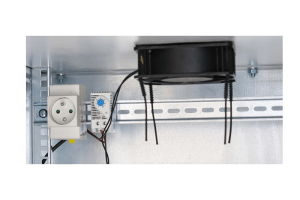 Ventilator (Fan) with built-In thermostat for cabinets SZK