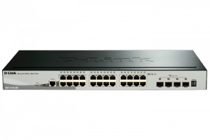 D-Link DGS-1510-28X/E przełącznik zarządzalny, 24x 10/100/1000Mbps, 4x SFP+