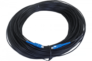 Self-supporting Cable micro ADSS G.657A2 100m terminated with 2xSC/UPC