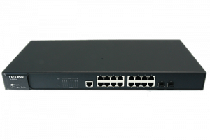 TP-Link TL-T2600G-18TS (TL-SG3216) JetStream 16-Port Gigabit L2 Managed Switch with 2 Combo SFP
