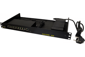 Pulsar RS94 switch 9-portowy PoE dla 4 kamer IP, RACK