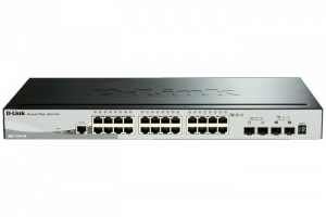 D-Link DGS-1510-28 przełącznik zarządzalny, 24x 10/100/1000Mbps, 2x SFP, 2x SFP+